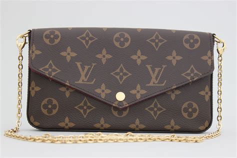 louis vuitton felicie pochette gebraucht|Louis Vuitton monogram pochette bag.